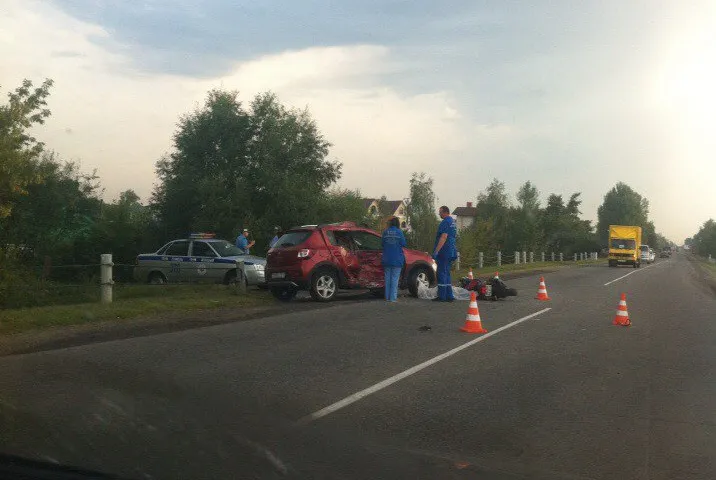 ГАИ ищет очевидцев ДТП с гибелью мотоциклиста в Гомеле